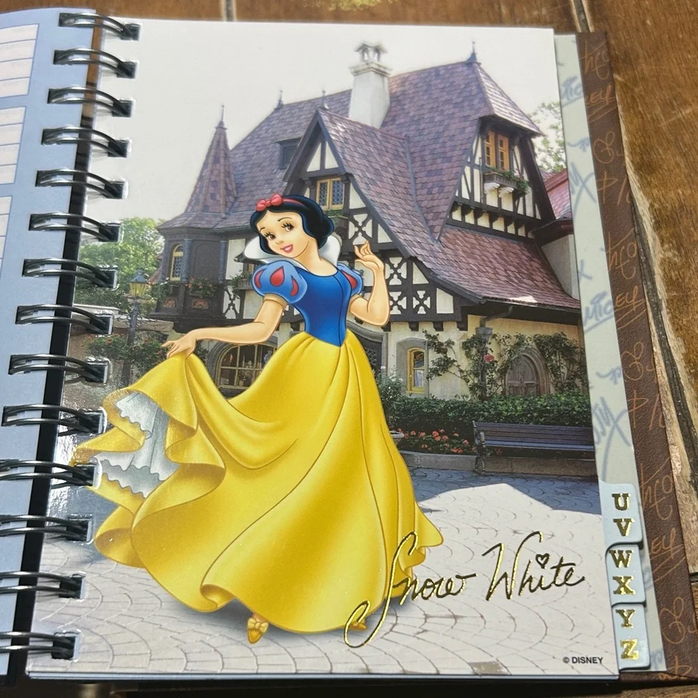 Disney Character Address Book Vintage